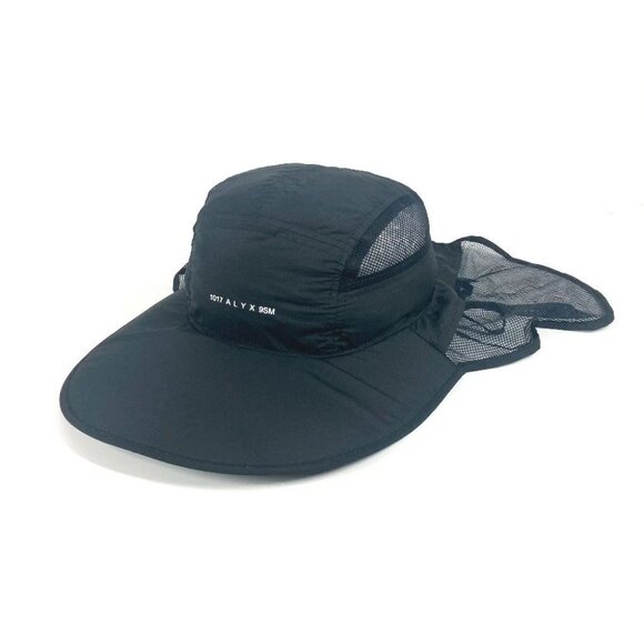 MONCLER ALYX collaboration hat hat bucket hat bob hat hat Nylon Black Unused - Picture 1 of 16